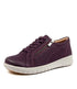 Solar Zipper Oxford in Purple Nubuck