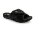 Zoey Cozy Slide Slipper in Black