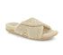 Zoey Cozy Slide Slipper in Nude