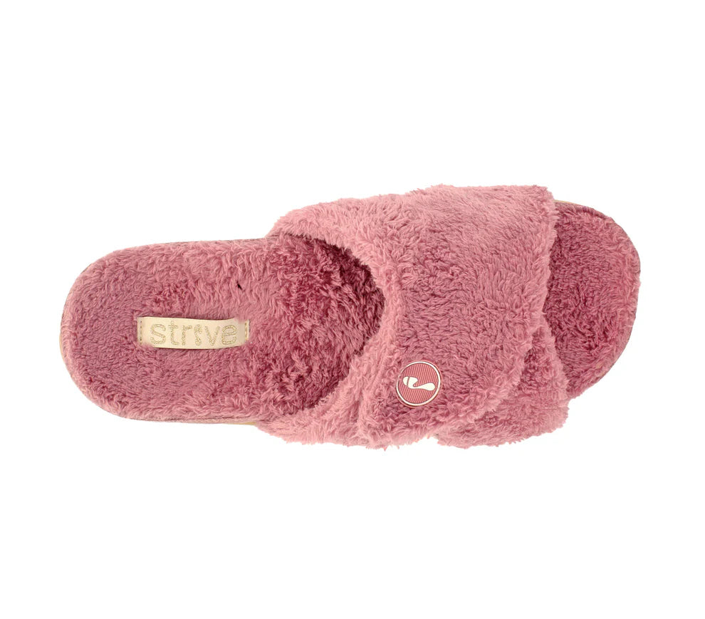 Zoey Cozy Slide Slipper in Heather