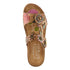 Feelsgreat Chic Wedge Sandal in Beige Multi