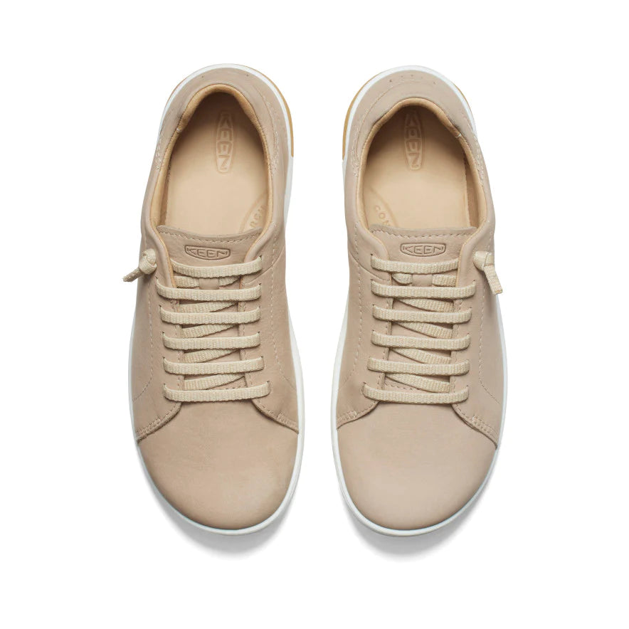 KNX Leather Sneaker in Safari/Star White