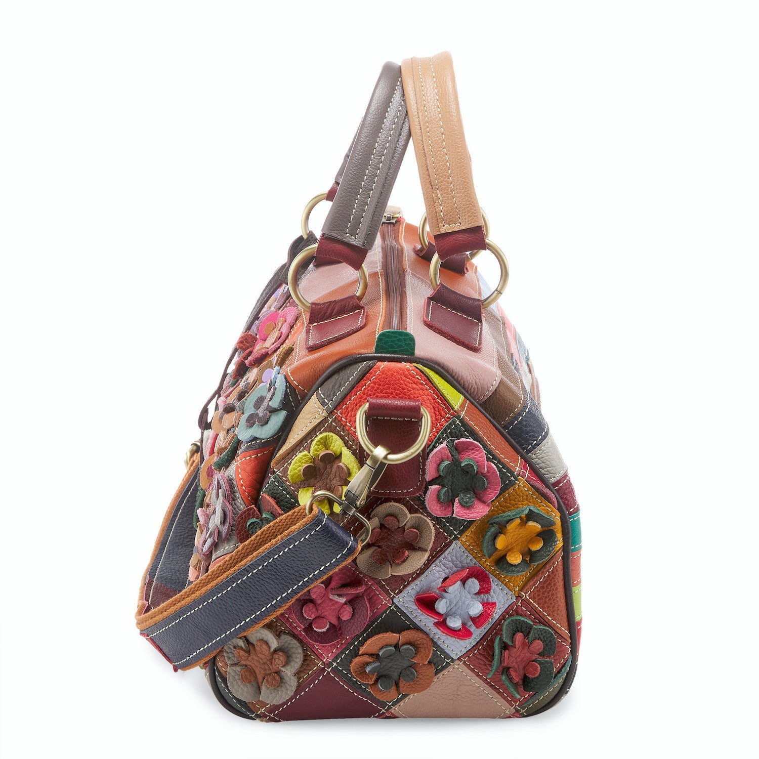 Safarique 3-Dimensional Fantasy Satchell in Rainbow Multi