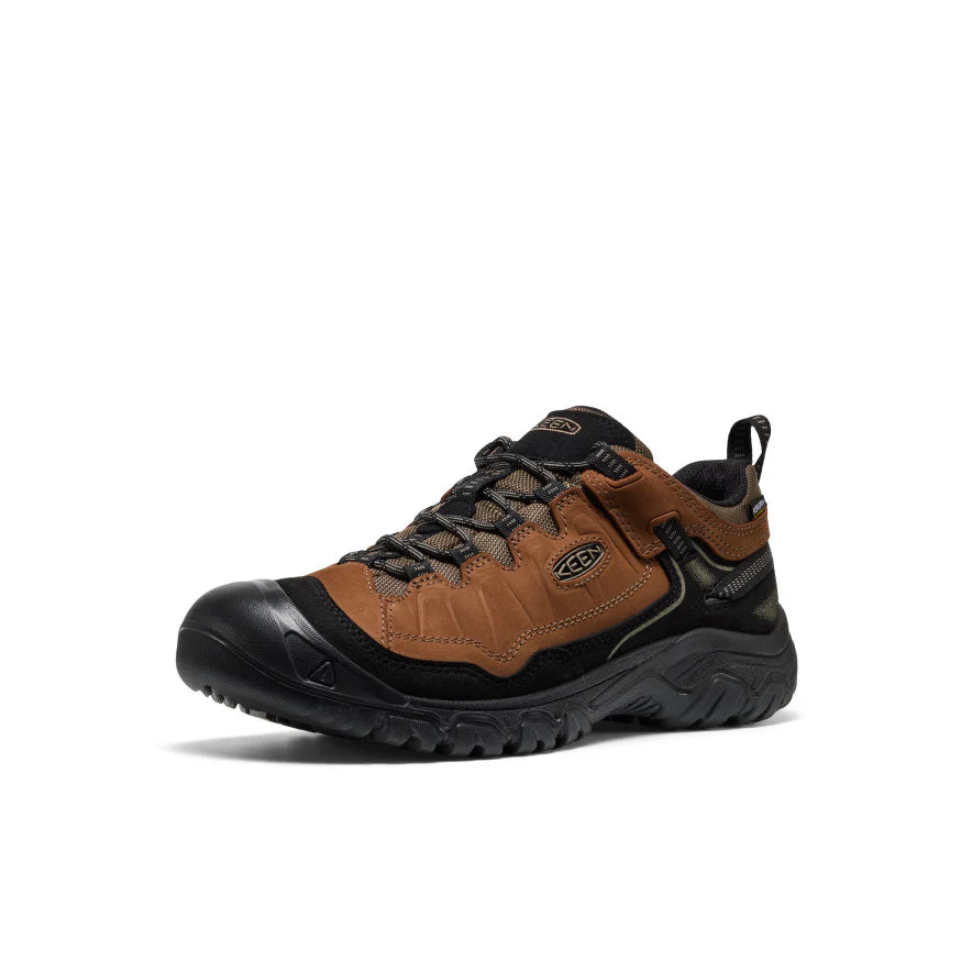 Men's Targhee IV Waterproof Oxford WIDE in Bison/Black