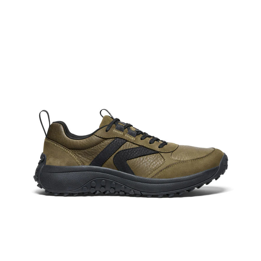 Men's Ks86 - Lea in Dark Olive / Black