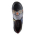 Lata Burnished Leather Clog in Black Multi