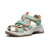 Astoria West Groovy Walking Sandal in Granite Green/Tangerine