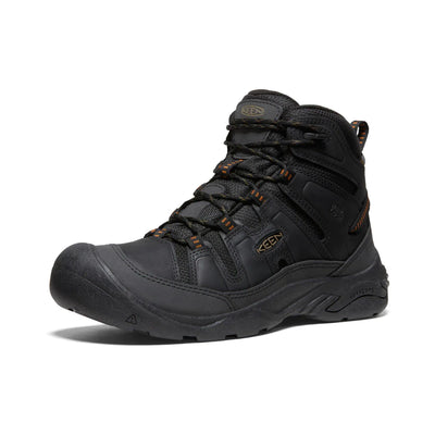 Men's Circadia Waterproof Trekker in Black/Curry