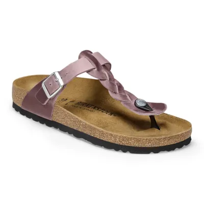 Gizeh Braided Oiled Leather in Lavender