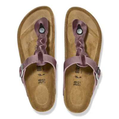 Gizeh Braided Oiled Leather in Lavender