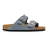 Arizona Suede Classic Footbed in Stone Blue