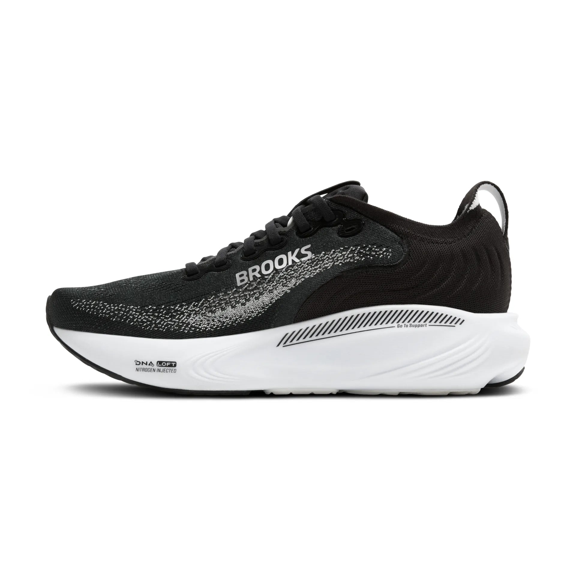 Men's Adrenaline GTS 24 WIDE in Black/Grey/White