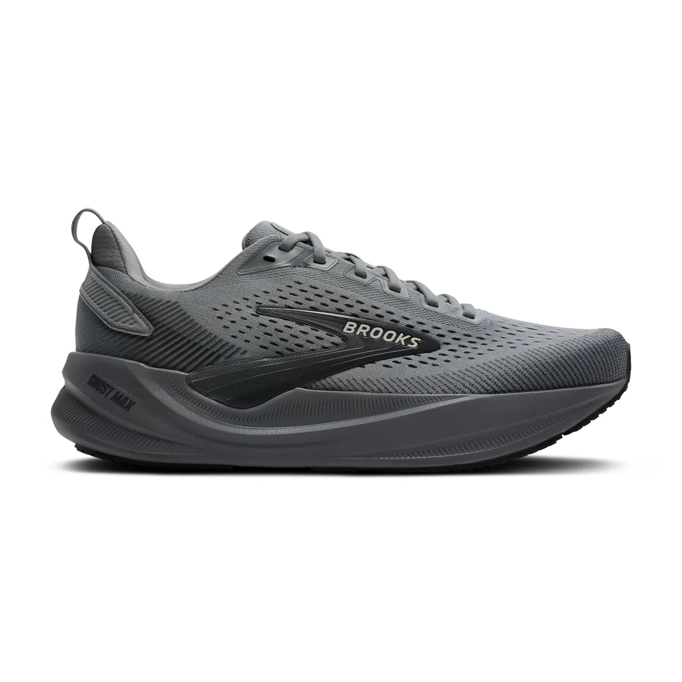 Men's Ghost Max 4 EXTRA WIDE In Grey Gery/Ebony