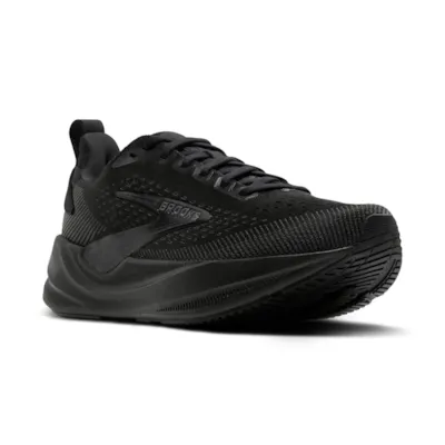 Men's Ghost Max 4 WIDE In Black/Black/Ebony