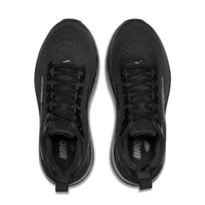 Men's Ghost Max 4 WIDE In Black/Black/Ebony