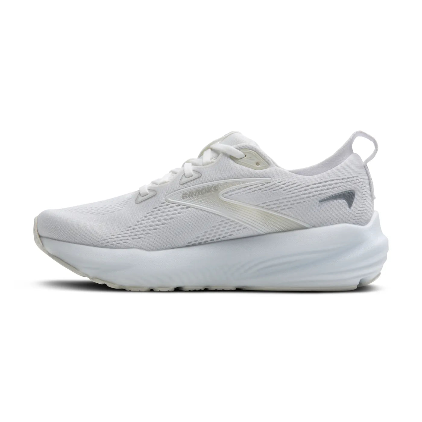 Women's Glycerin 22 WIDE in White/ White/ Grey
