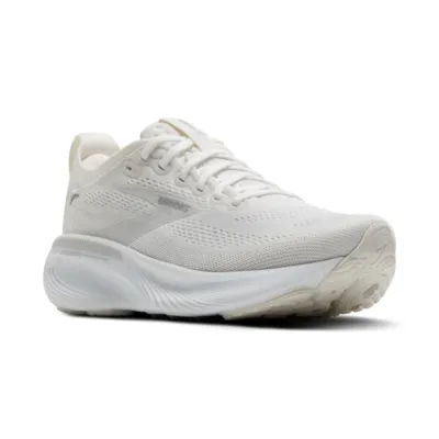 Women's Adrenaline GTS 25 WIDE in White/White/Silver