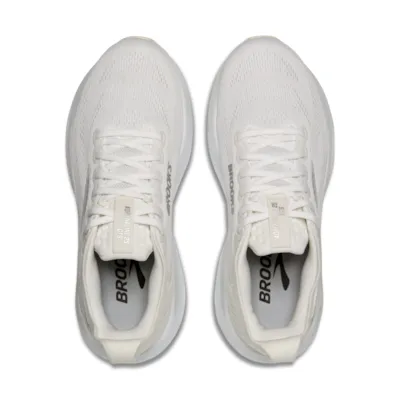 Women's Adrenaline GTS 25 WIDE in White/White/Silver