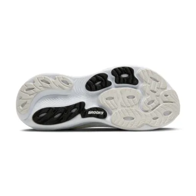 Women's Adrenaline GTS 25 WIDE in White/White/Silver