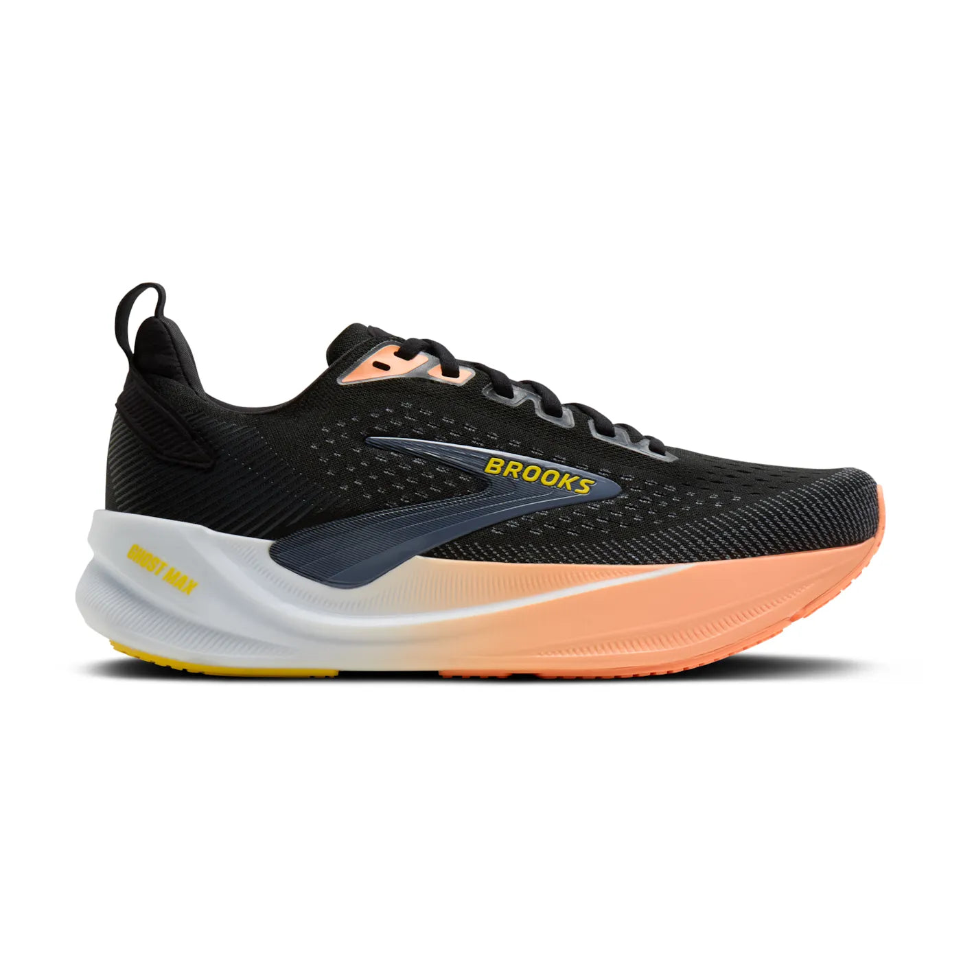 Women's Ghost Max 4 Black/ Folkstone/ Cyber Peach