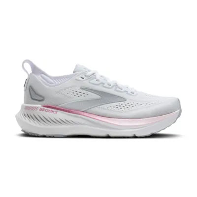 Women's Glycerin GTS 23 WIDE In White/Harbor Mist/Metallic