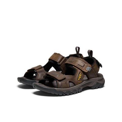 Men's Targhee III Open Toe Walking Sandal in Bison and Mulch