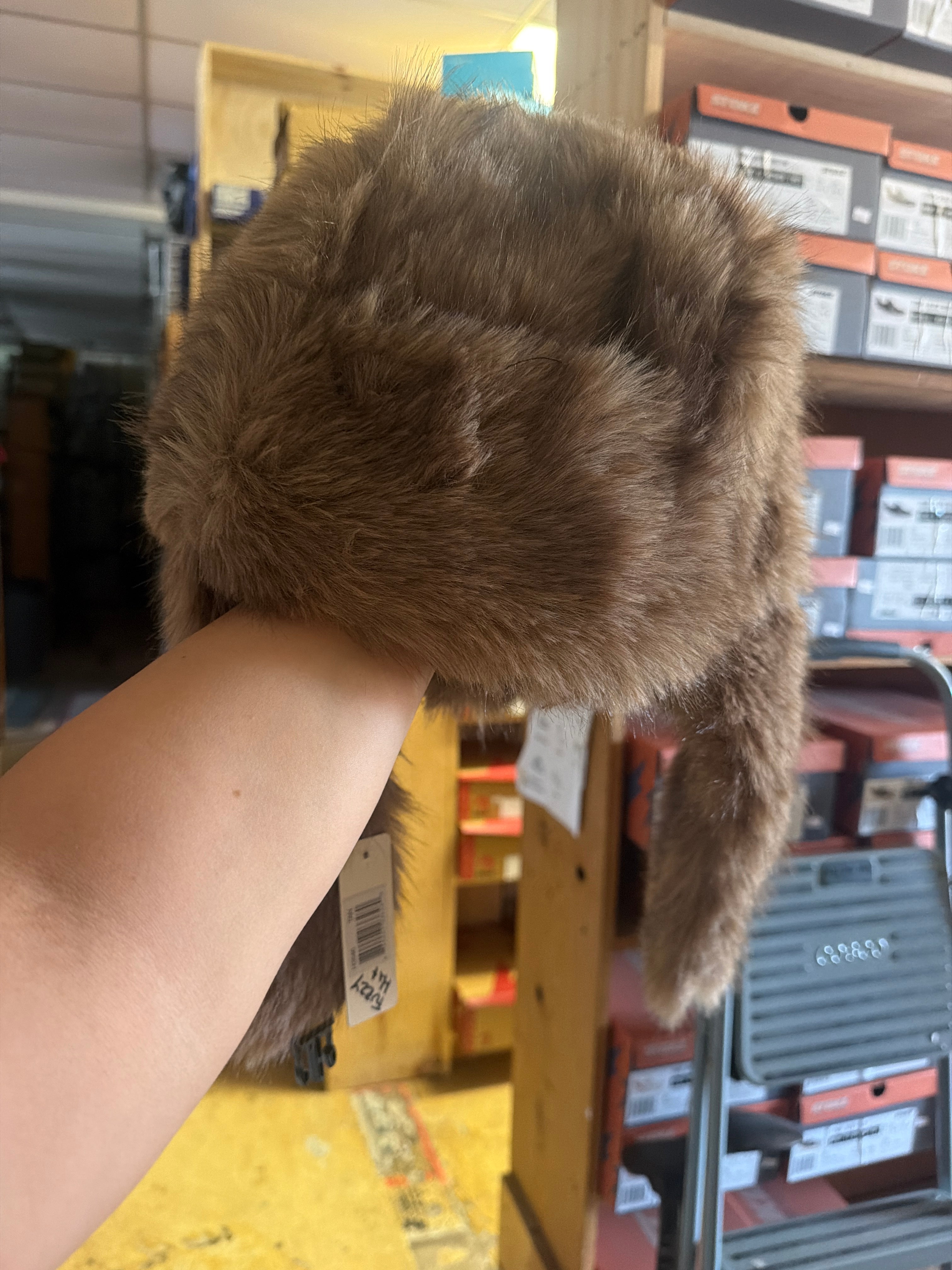Fuzzy hat