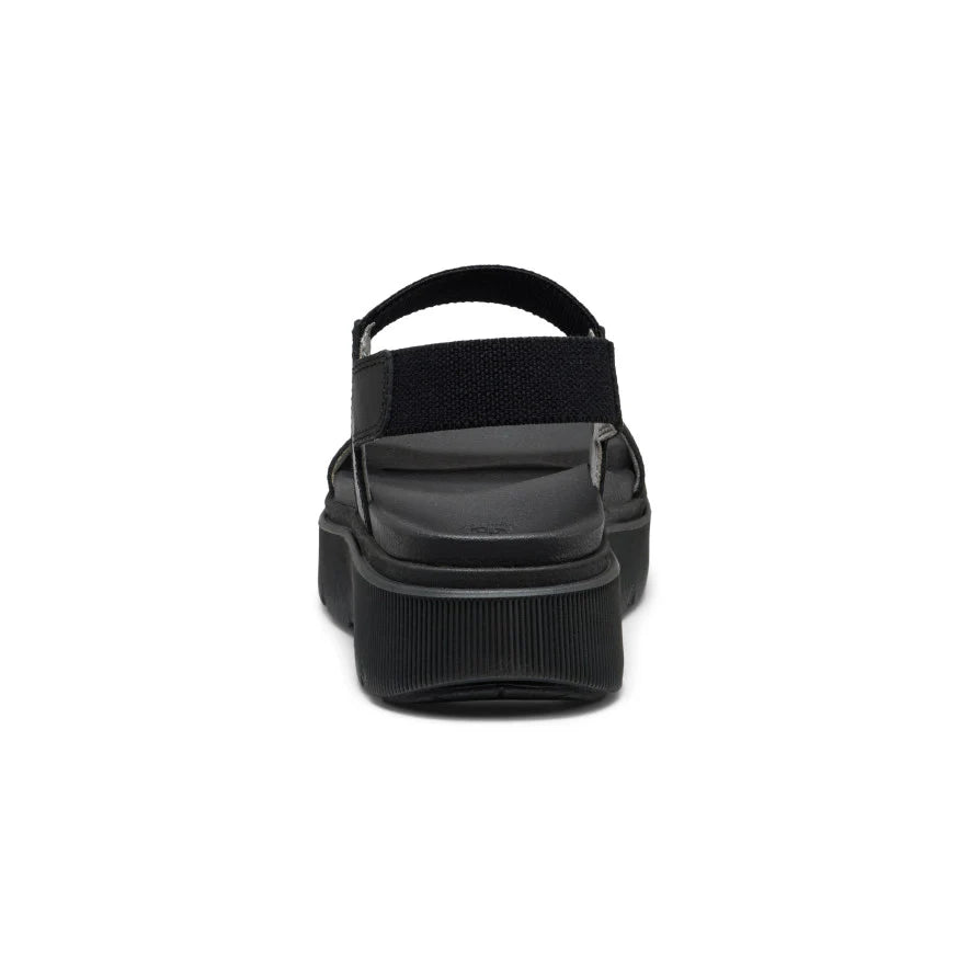 Elle Mila Backstrap in Black/Black
