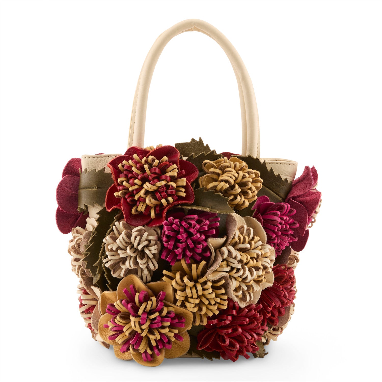 HB Hapi Handled Tote in Bone Multi