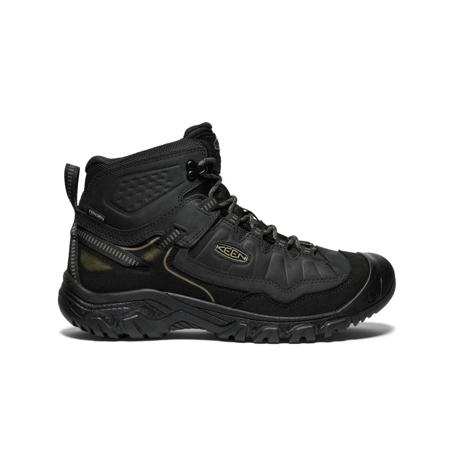 Men's Targhee IV Waterproof Low Cut Hiker in Triple Black