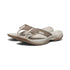 Kona Leather Flip-Flop in Brindle/Silver Birch