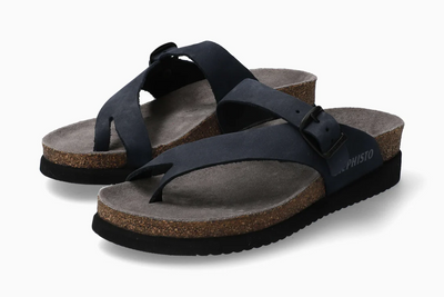 The Classic Helen in Navy Nubuck