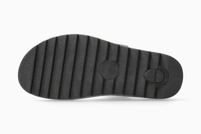 Dominica Sporty Platform Sandal in Black