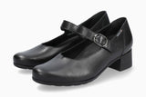 Gessika Hand Made Mary Jane Pump in Black