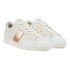 Women's Street Lite Retro Sneaker in White/Hammered Bronze/Pure Silver