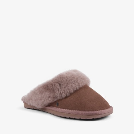 Jolie Slipper Mule in Mocha