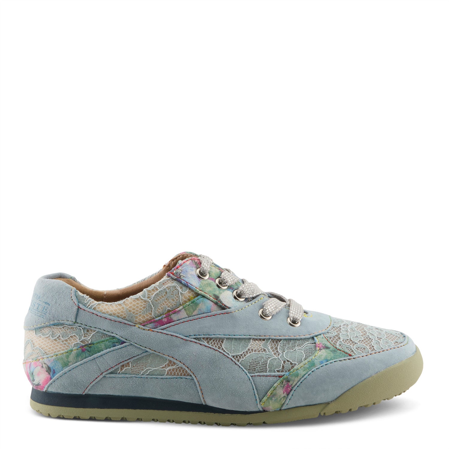 Wavehello Modern Fashion Sneaker in Light Blue