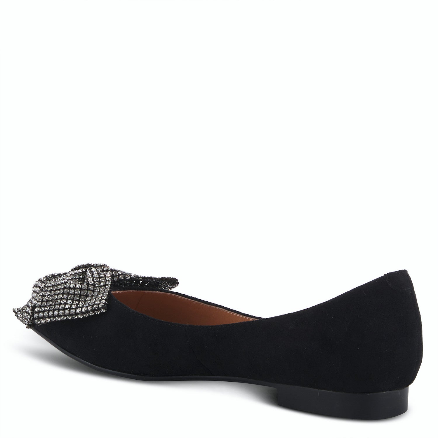 Azura Adularia Ornate Ballet Flat in Black CLOSEOUTS