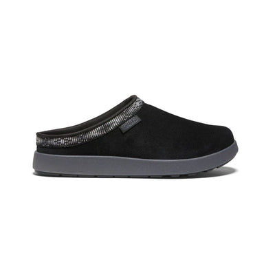 Elle Suede Mule in Black/Magnet CLOSEOUTS