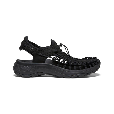 Uneek Astoria Two-Cord Sandal in Black/Black