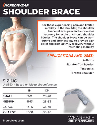 Shoulder Brace in Grey