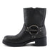 Patrizia Olwen Buckled-up Moto Boot in Charcoal