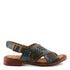 CrossRoads strappy Sandal in Grey Multi