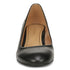 Carmel WIDE Pump Heel in Nappa Black CLOSEOUTS