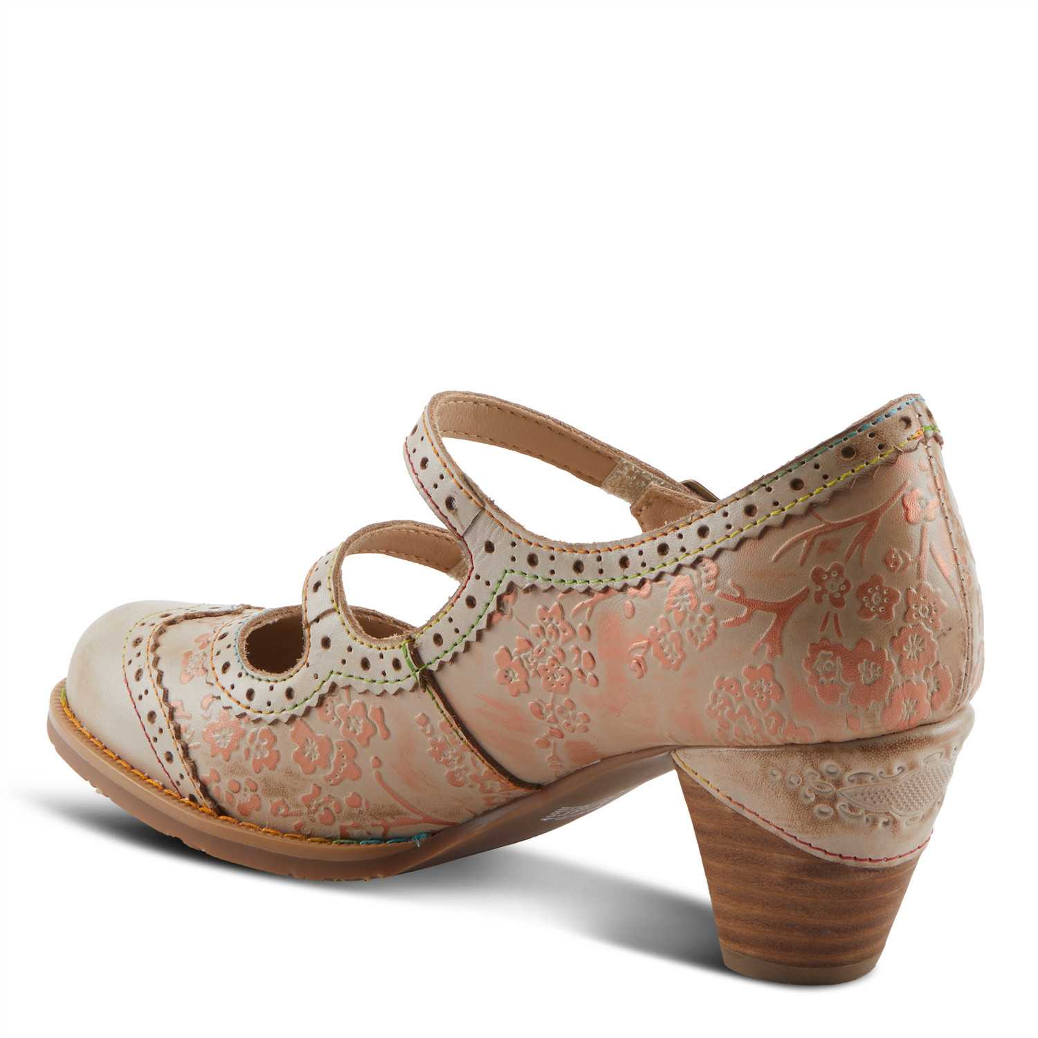 Gaviria Parisian Mary Jane In Beige