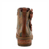 Martinela Zipper Boot In Brown