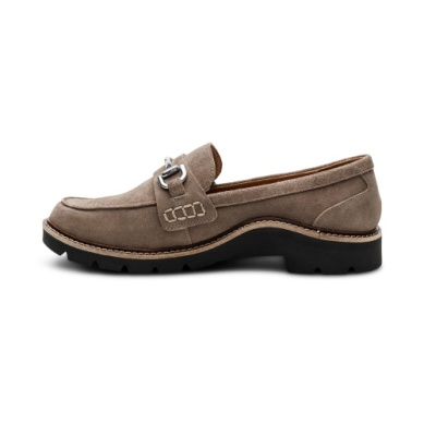 Collette Loafer in Taupe