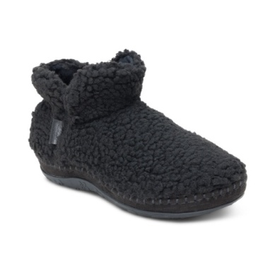 Malina Arch Support Slipper in Black