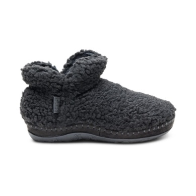Malina Arch Support Slipper in Black