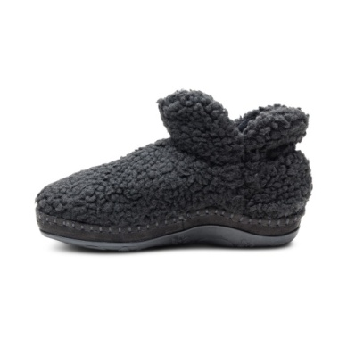 Malina Arch Support Slipper in Black